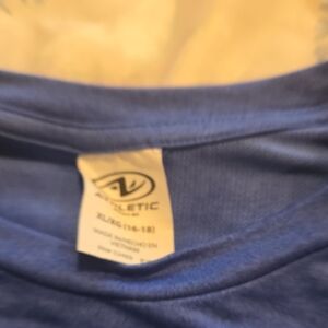 Athletic Works Blue Long Sleeve Tee